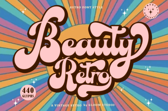 Beauty Retro: A Bold Script for Modern Design