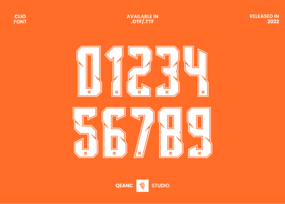 Clio: The Dynamic Display Font for Sports & Racing Projects