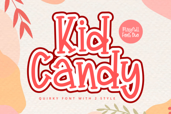 Kid Candy: A Sweet Display Font for Creative Projects