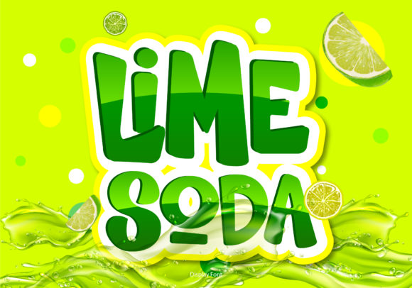 Lime Soda: A Bold Typeface for Modern Design