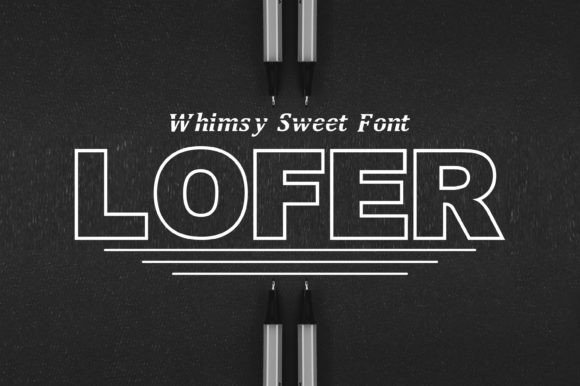 Lofer: Elevating Design with a Distinctive Display Font