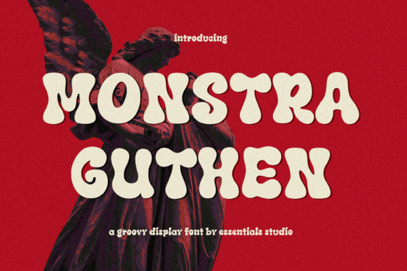 Monstra Guthen: A Modern Groovy Display Font